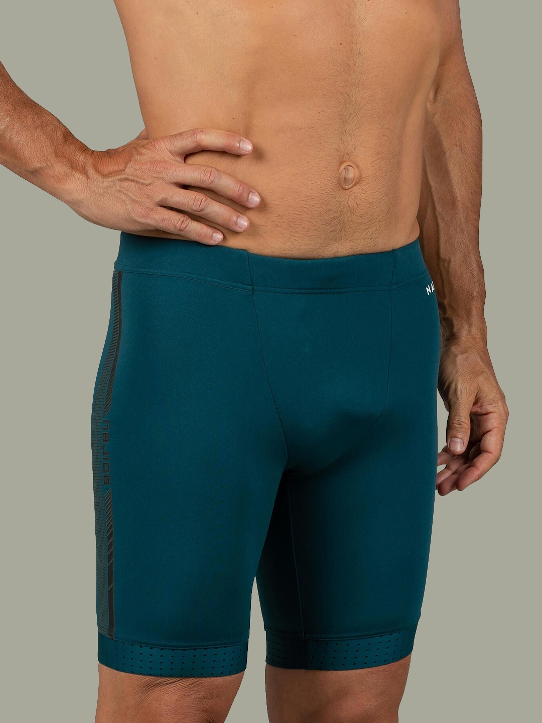 

Nabaiji By Decathlon Men Mid-Rise Swim Shorts 8788634, Blue