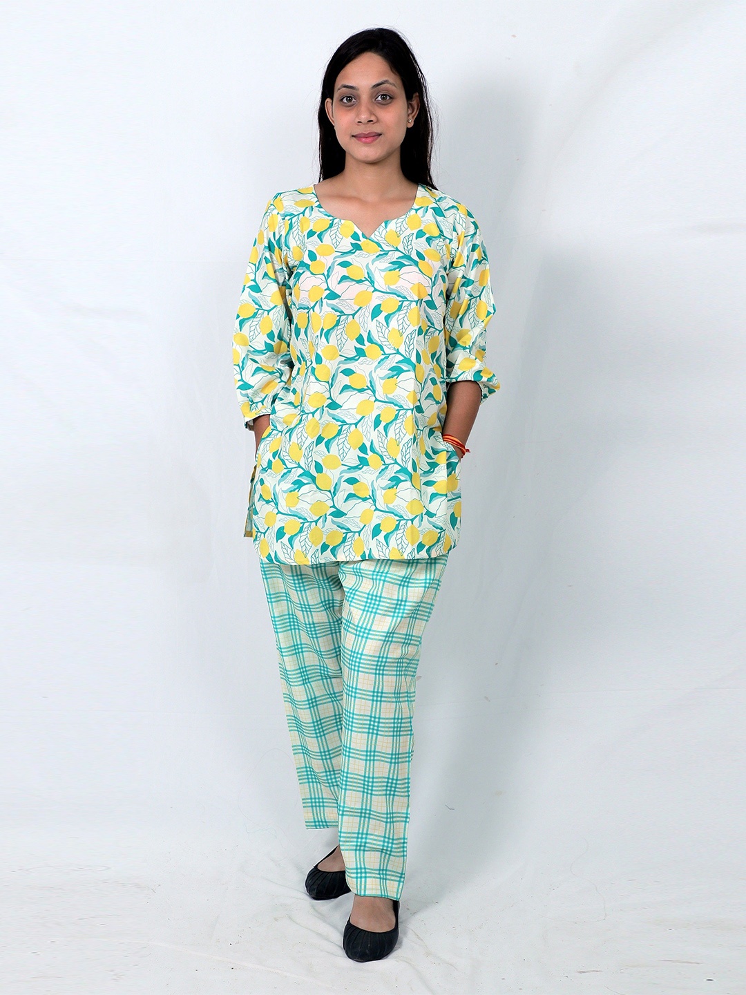 

TILISM Printed Night Suits, White