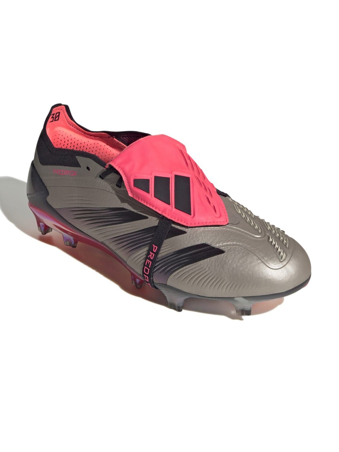 

ADIDAS Adults-Unisex Predator+ fg Textured Football Sport Shoes, Red