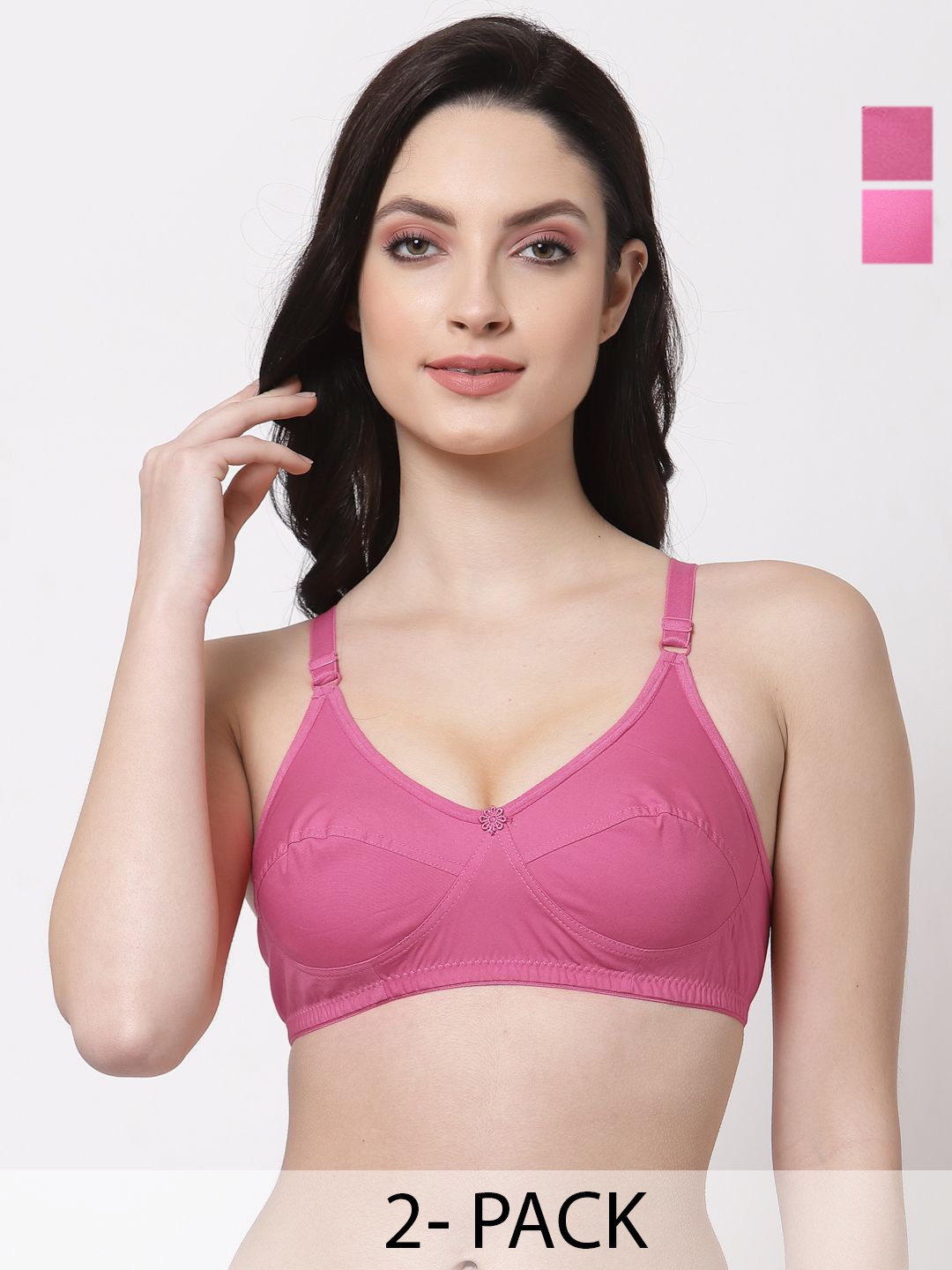 

SHYAM SONS FLAIR Bra Full Coverage, Pink