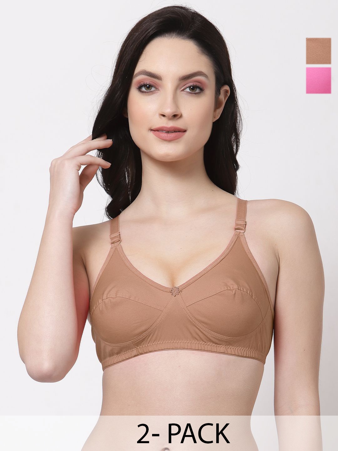 

SHYAM SONS FLAIR Bra Full Coverage, Brown