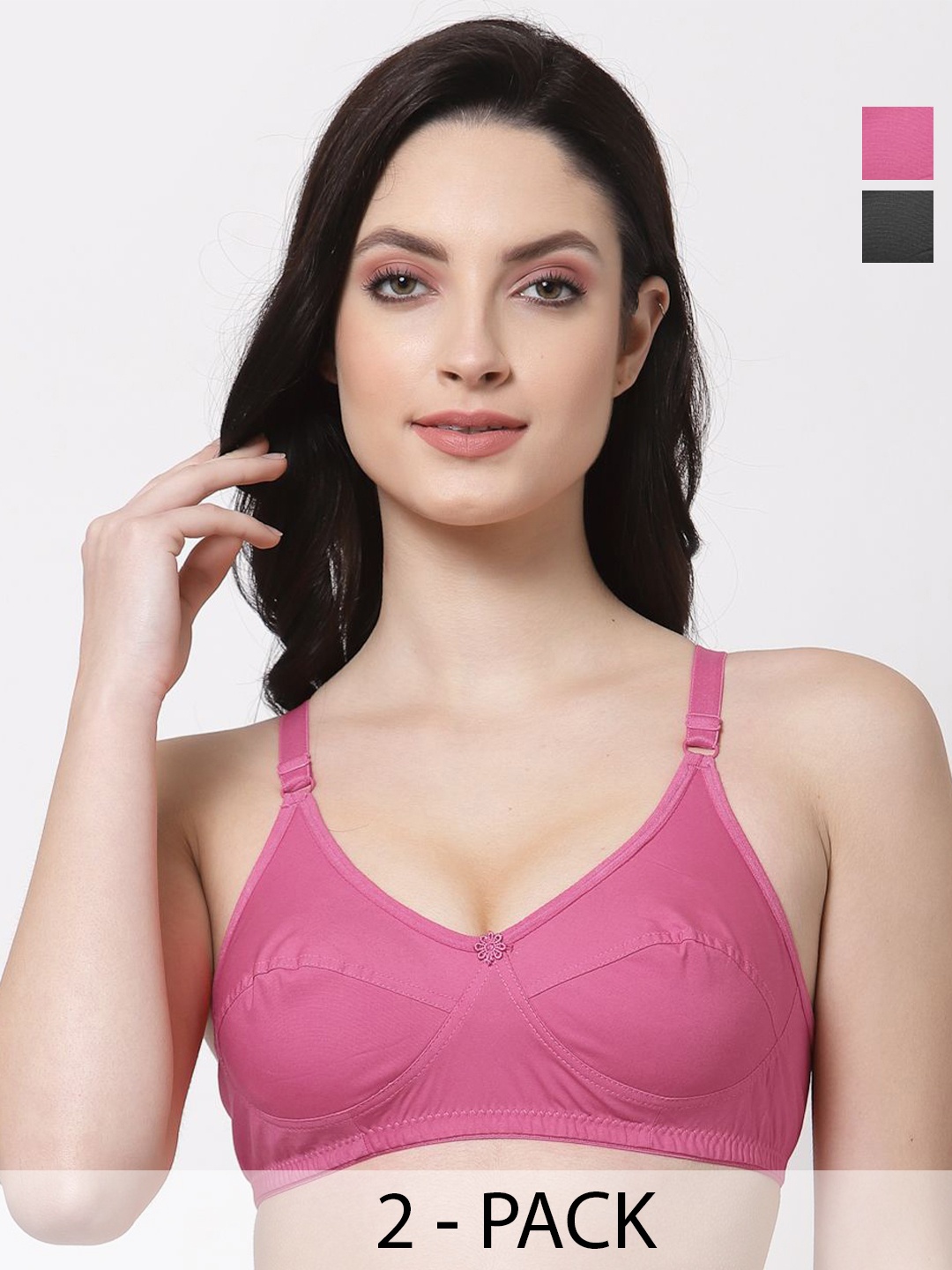 

SHYAM SONS FLAIR Bra Full Coverage, Pink