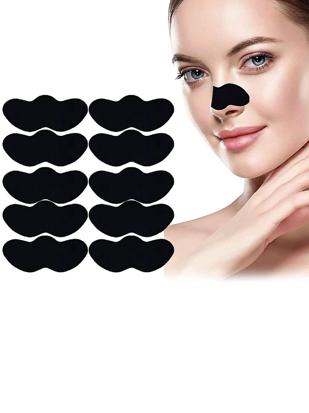 

AMAZHEAL Premium Nose Strips For Blackhead & Whitehead, Black
