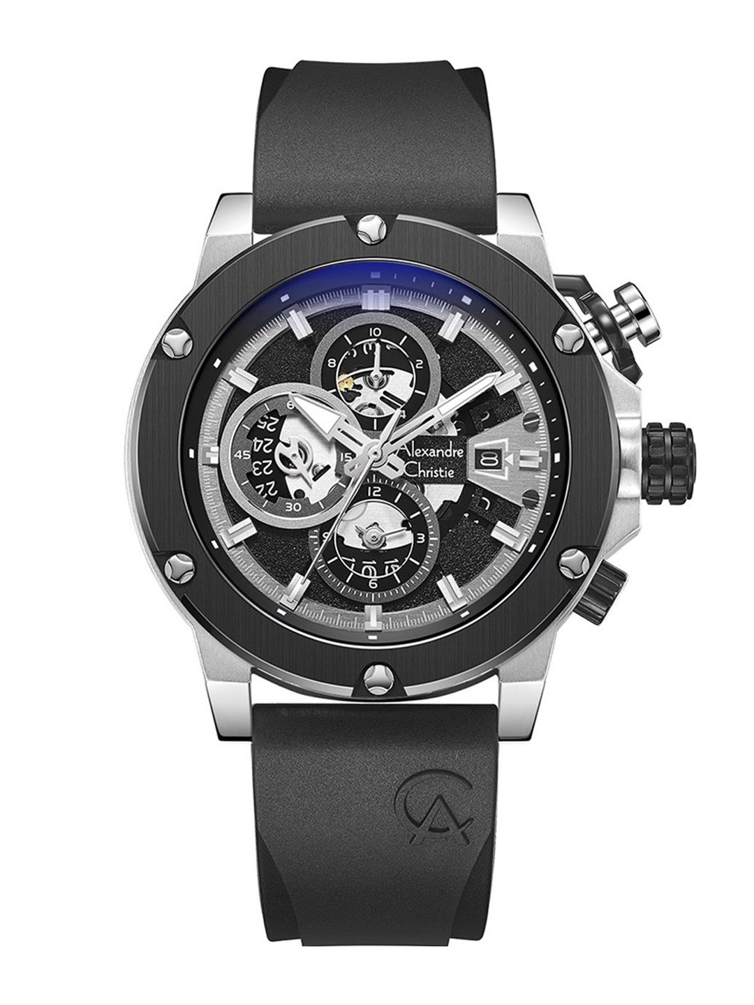 

Alexandre Christie Men Dial & Straps Analogue Watch 6491BCRTBBA, Black