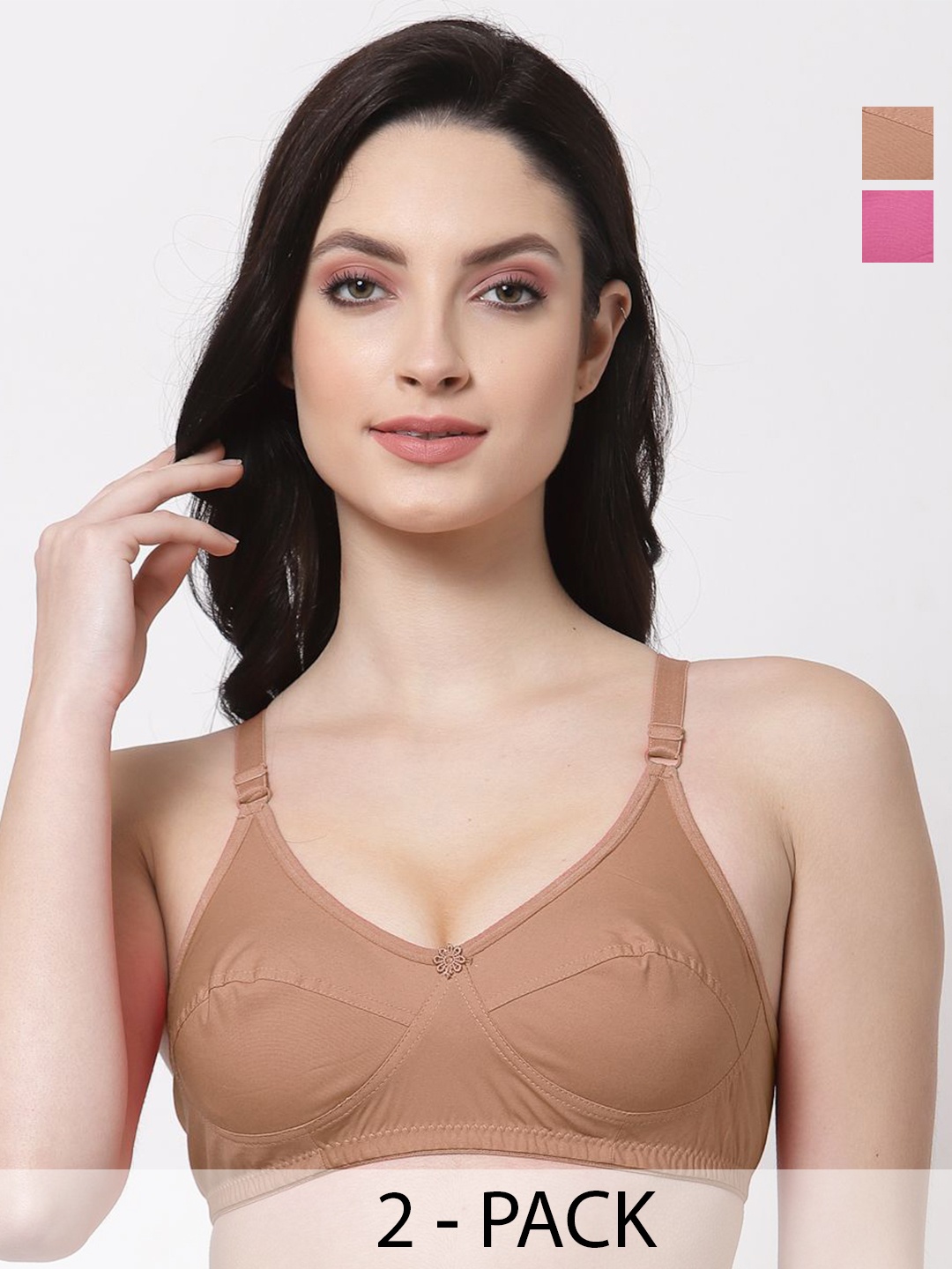 

SHYAM SONS FLAIR Bra Full Coverage, Brown