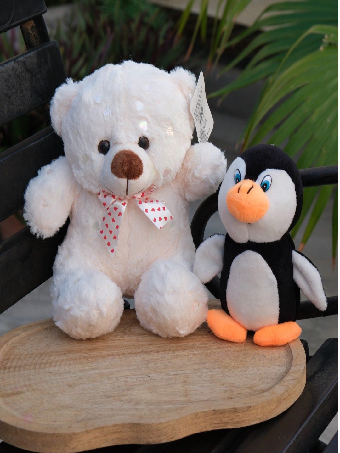 

DukieKooky Polyfill Teddy Bears Soft Toys and Dolls, White