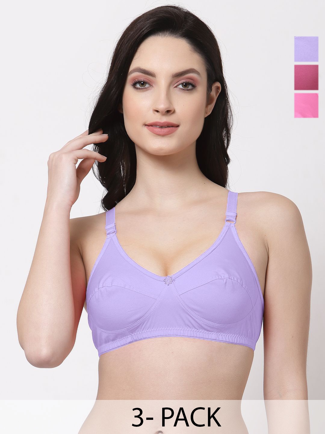 

SHYAM SONS FLAIR Bra Full Coverage, Pink