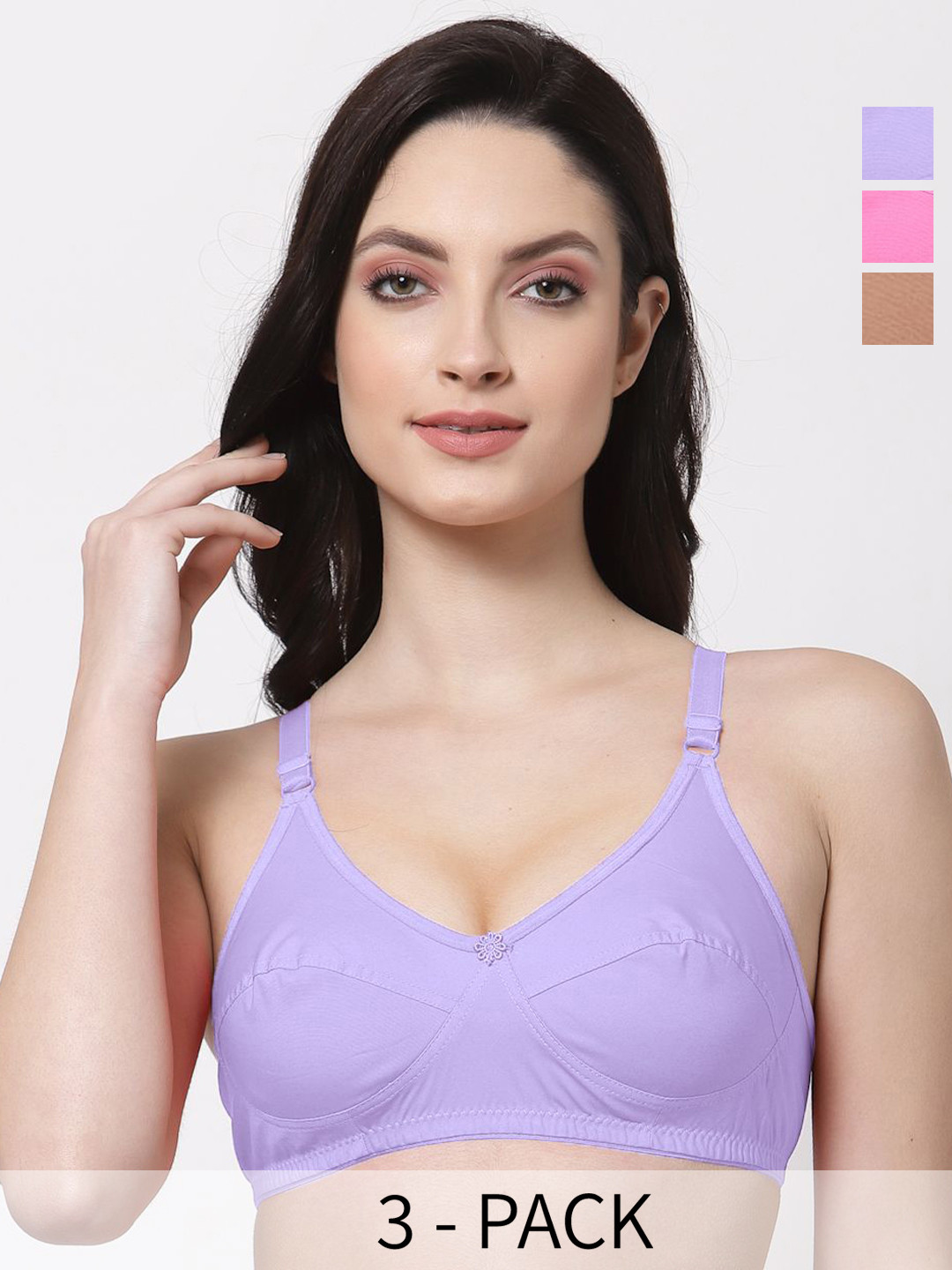 

SHYAM SONS FLAIR Bra Full Coverage, Pink