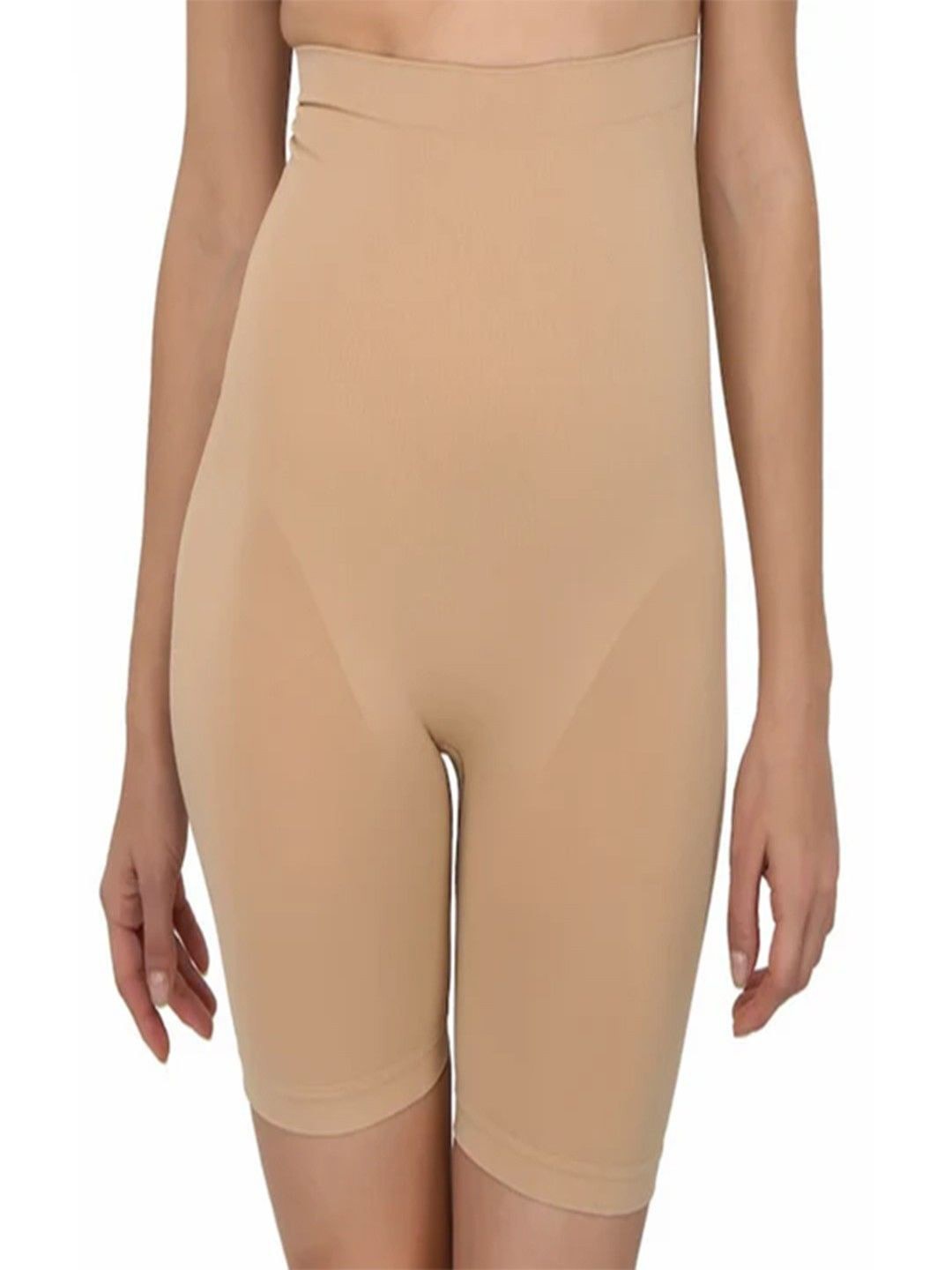 

BAESD Women Mid-Rise Tummy & Thigh Shapewear, Beige