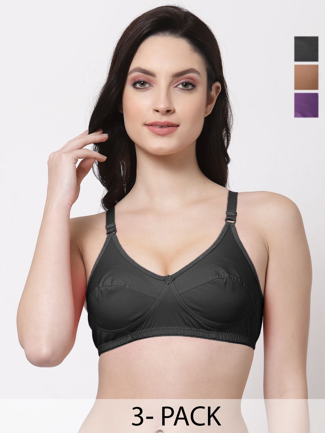 

SHYAM SONS FLAIR Bra Full Coverage, Purple