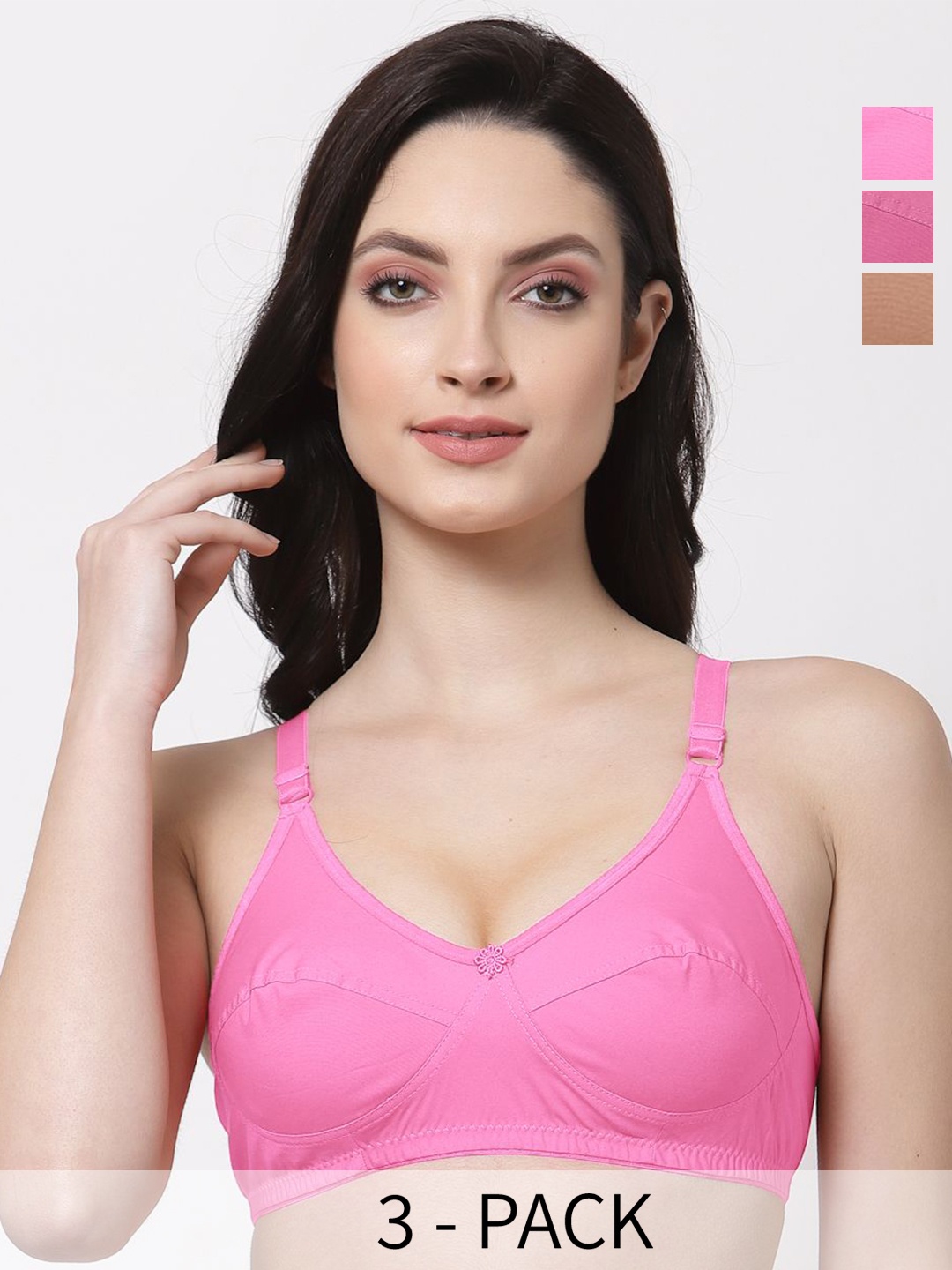 

SHYAM SONS FLAIR Bra Full Coverage, Brown