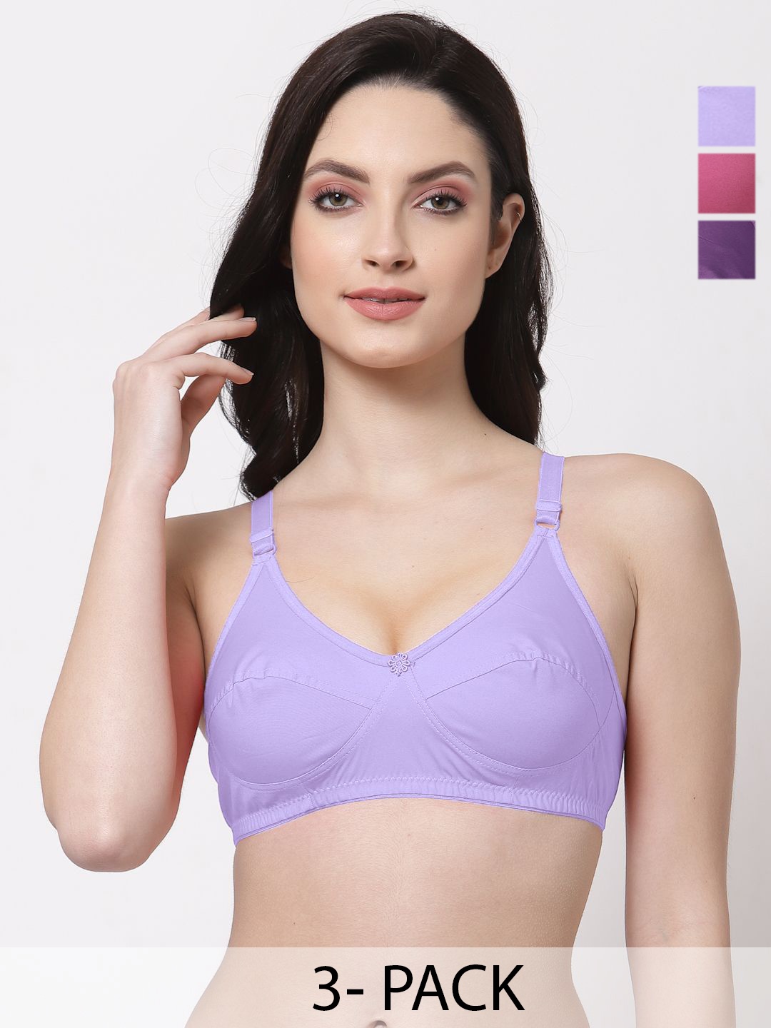 

SHYAM SONS FLAIR Bra Full Coverage, Purple