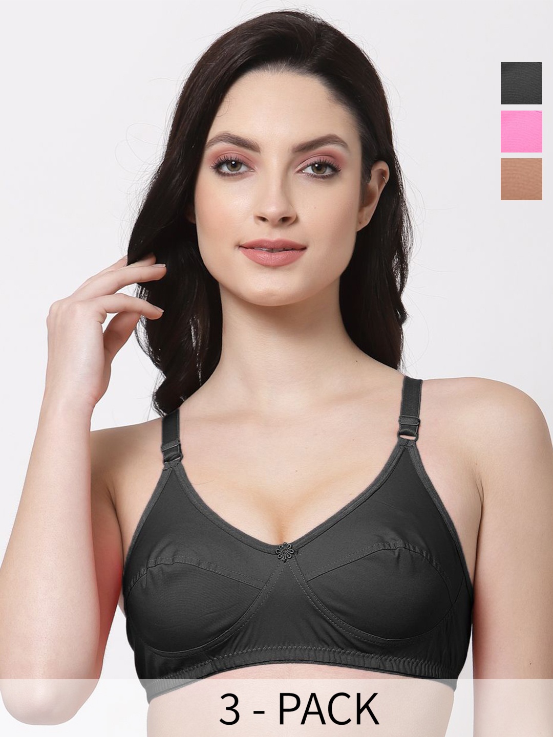 

SHYAM SONS FLAIR Bra Full Coverage, Pink