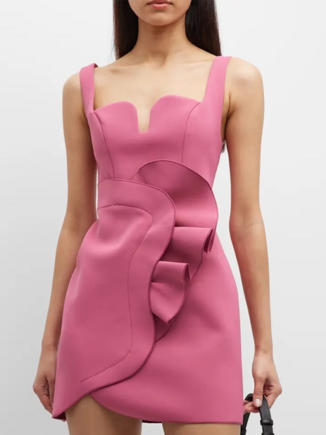 

De Novoo Women Bodycon Mini Dress, Pink