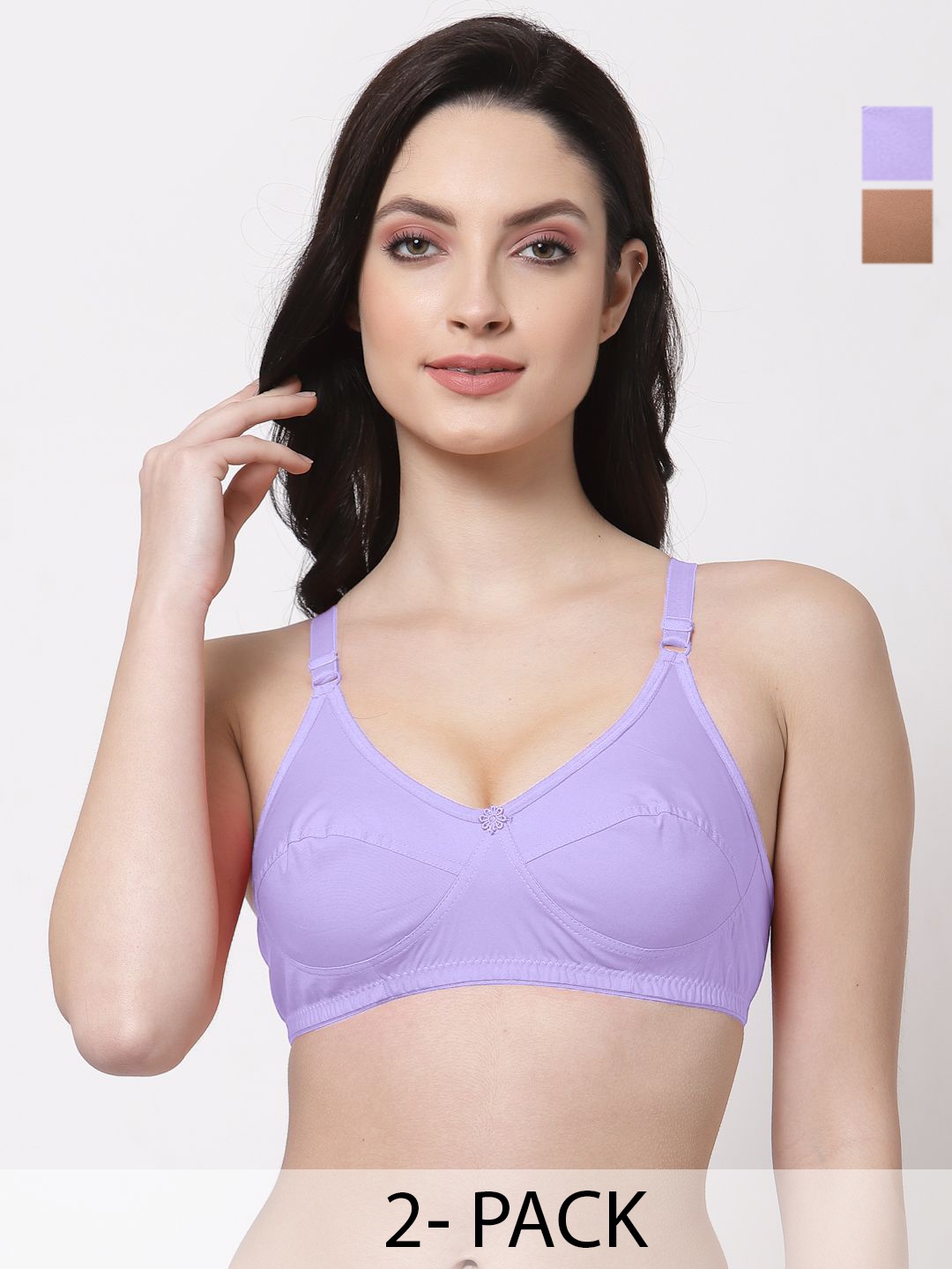 

SHYAM SONS FLAIR Bra Full Coverage, Brown