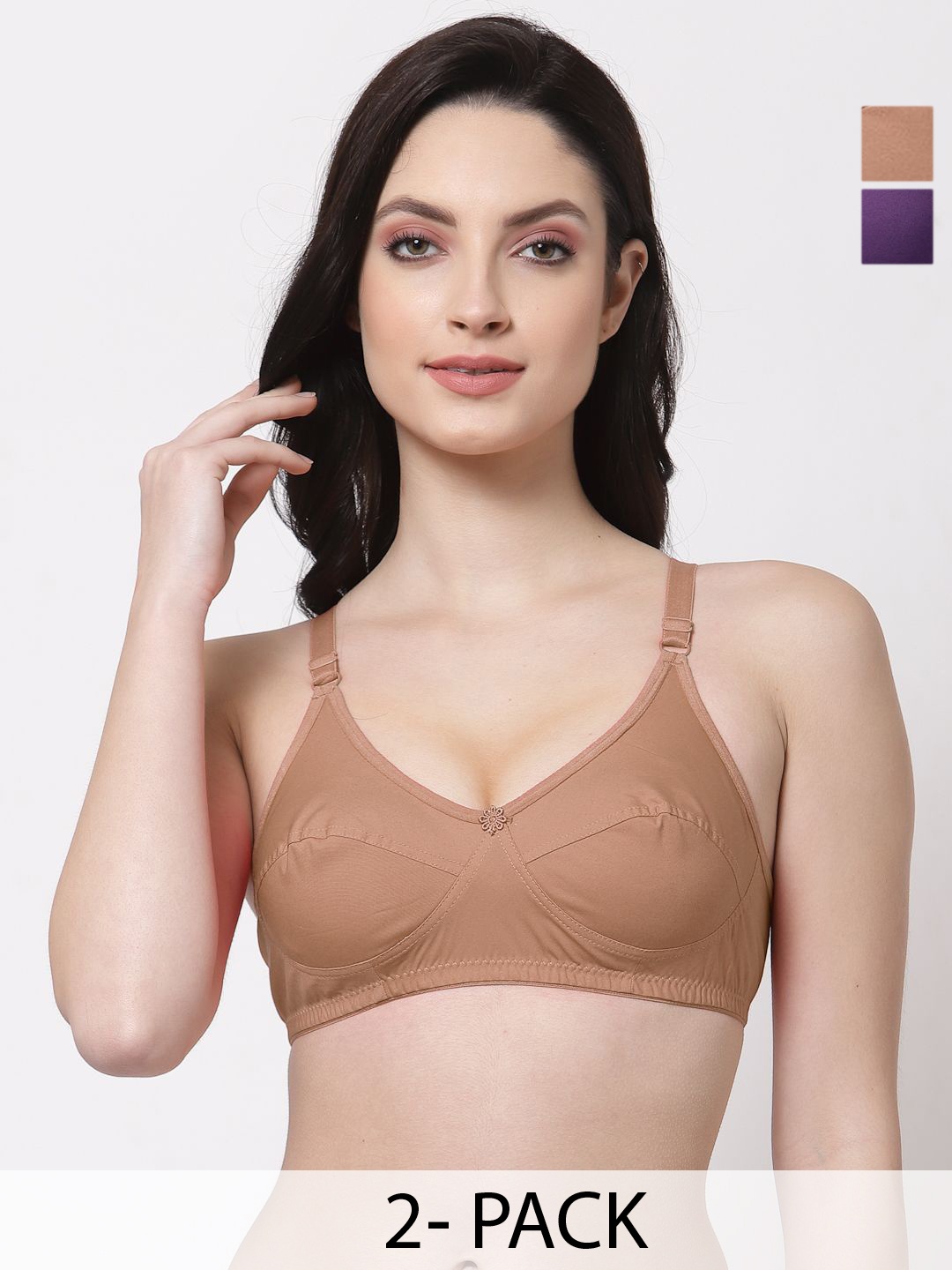 

SHYAM SONS FLAIR Bra Full Coverage, Purple