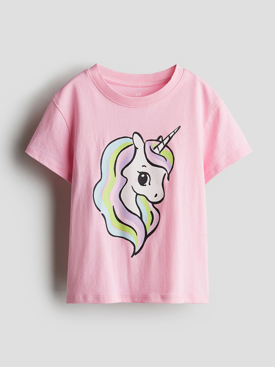 

H&M Girls Printed Tops, Pink