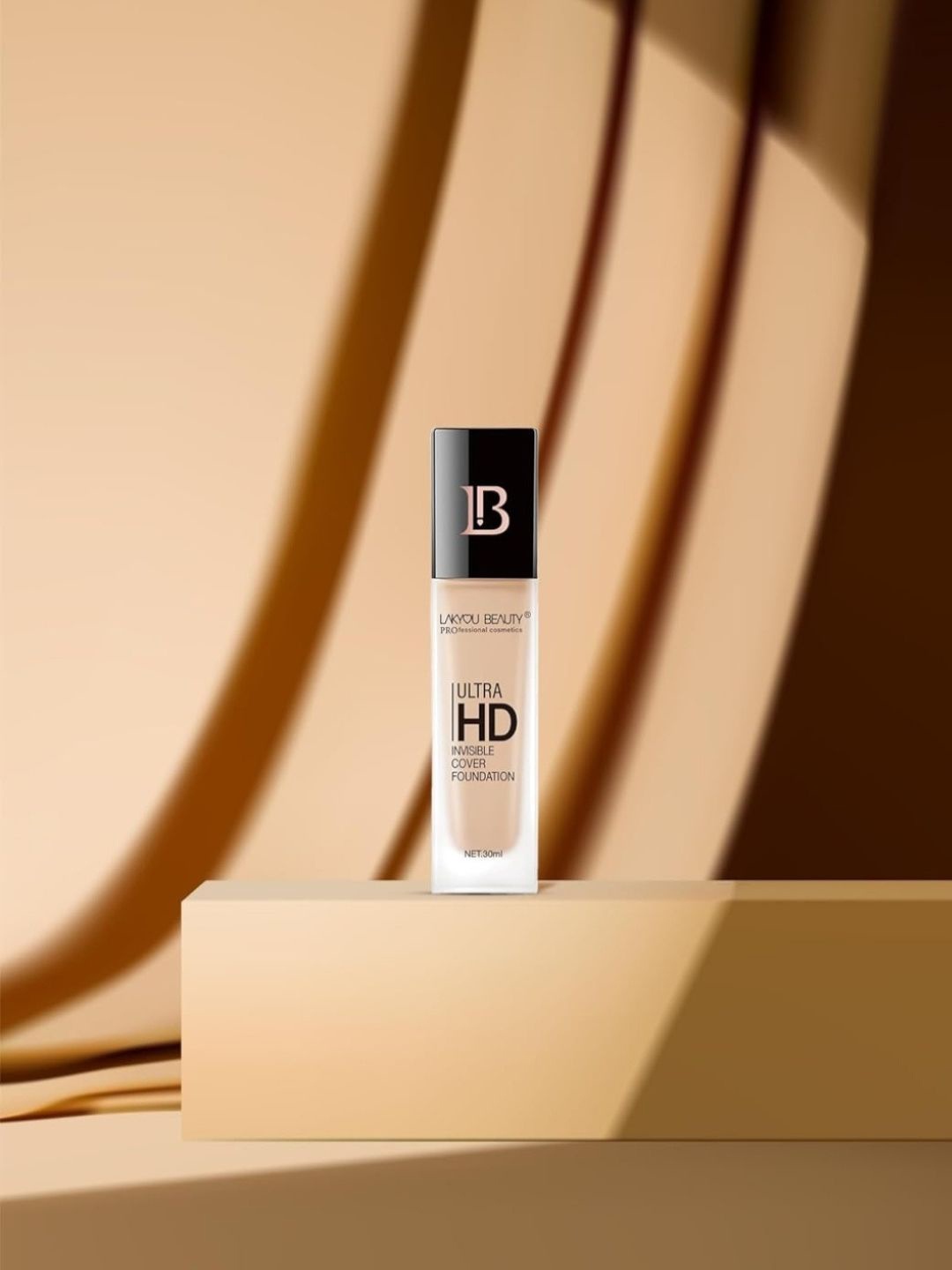 

LAKYOU BEAUTY Ultra HD Invisible Cover Foundation- 30ml- 02 Soft Ivory, Multi
