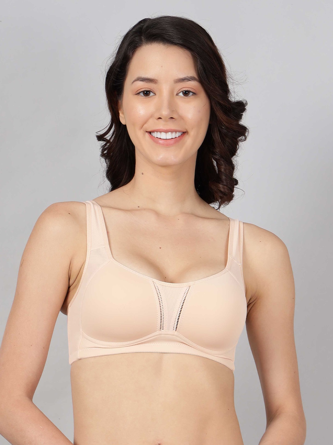 

SHOPPY VILLA Bra Full Coverage Lightly Padded, Nude