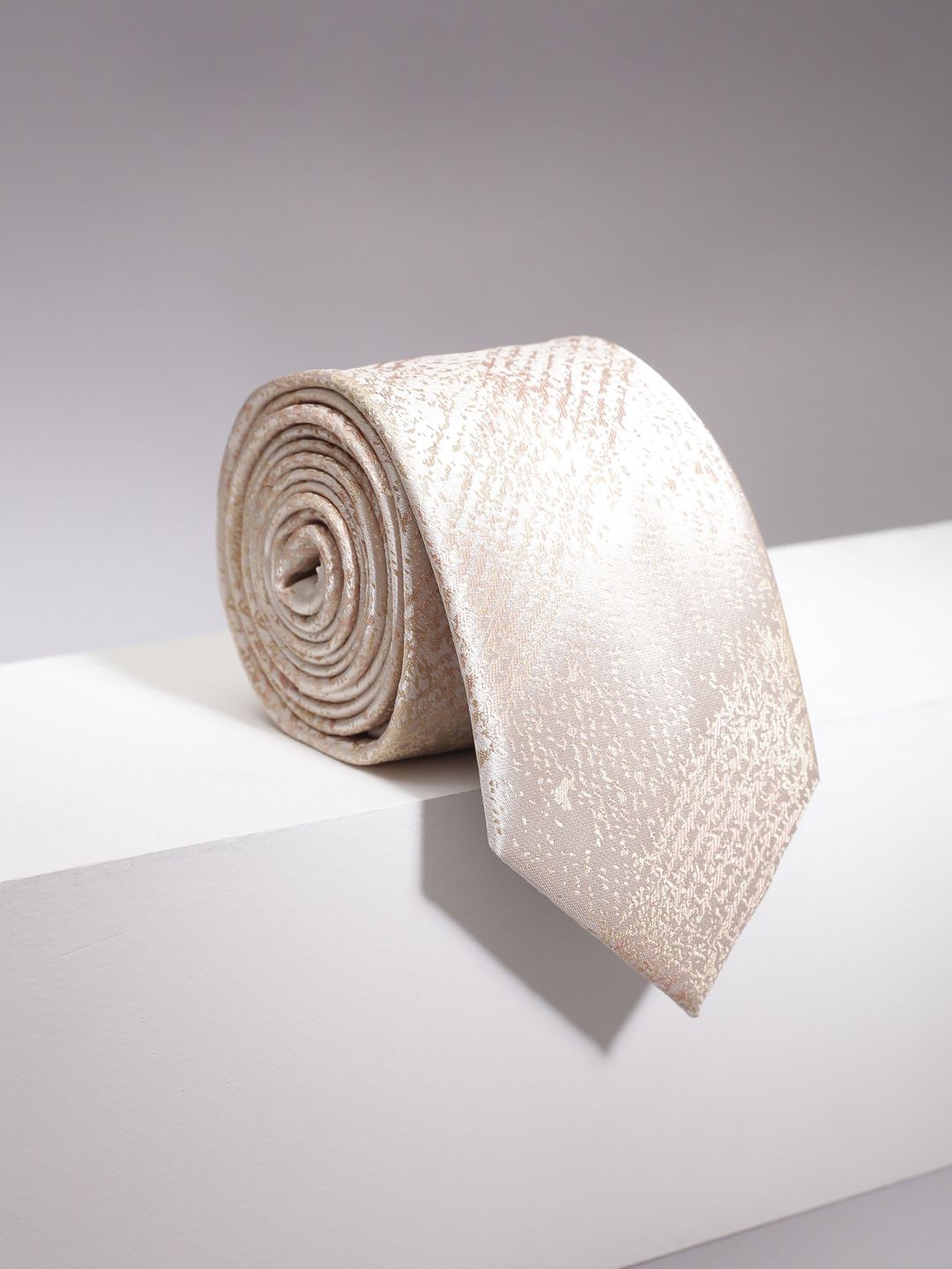 

Allen Solly Men Printed Broad Tie, Off white