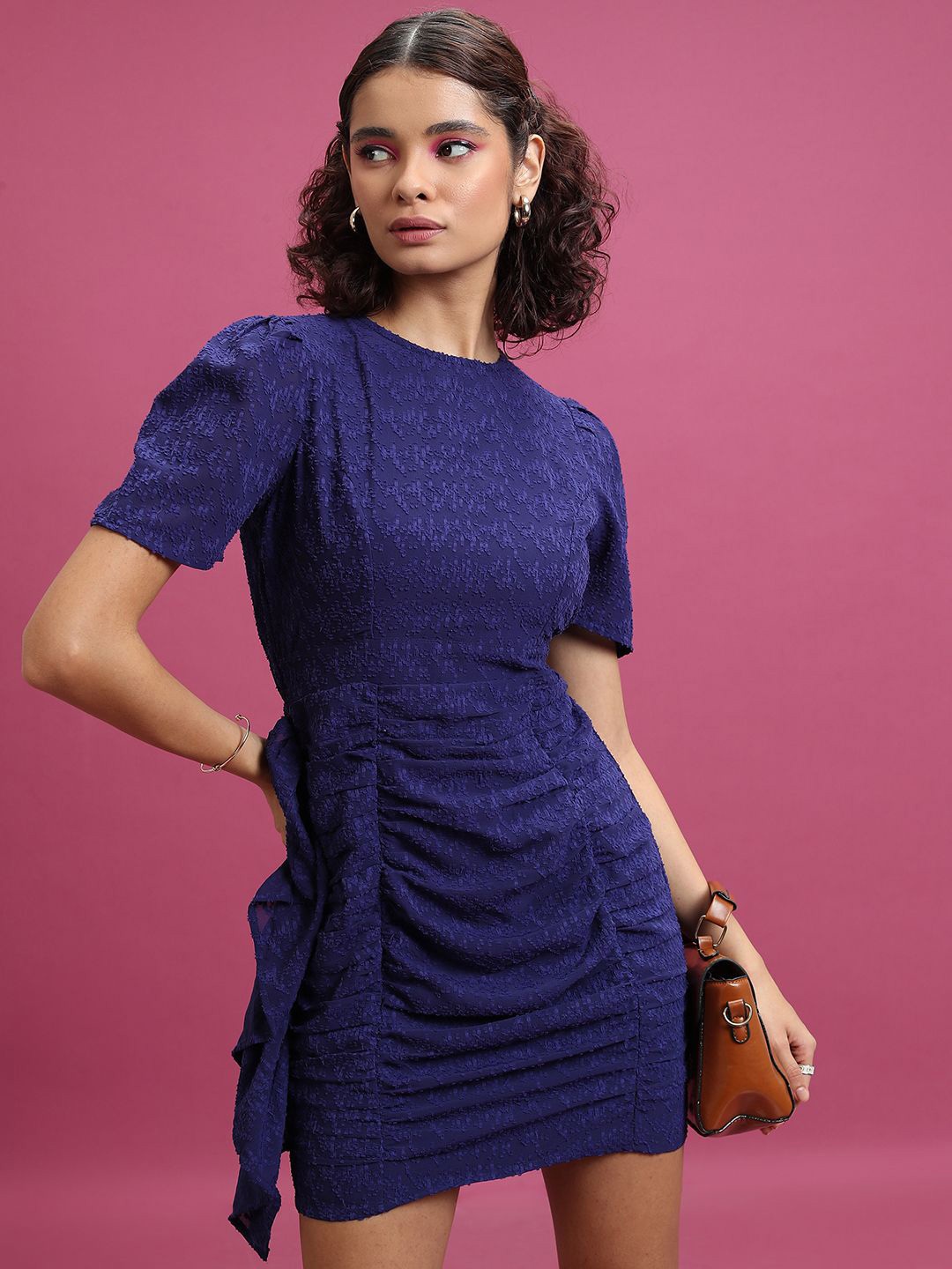 

Tokyo Talkies Sheath Mini Dress, Navy blue