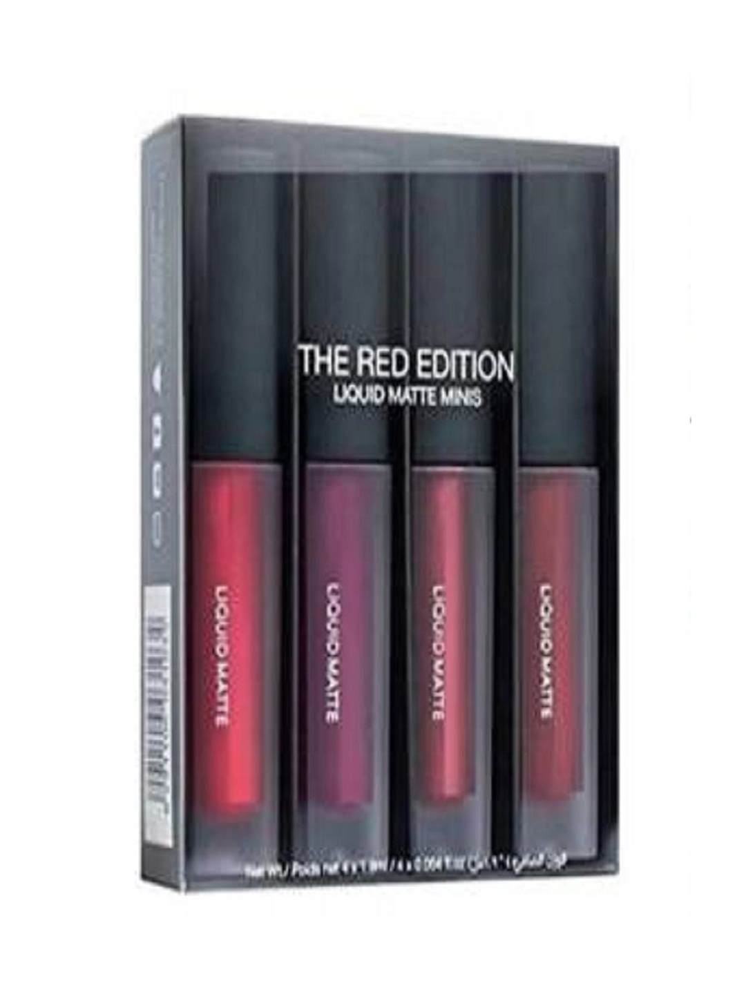 

NYN Sensational Liquid Matte Lipstick- 4ml Each- The Red Edition, Multi