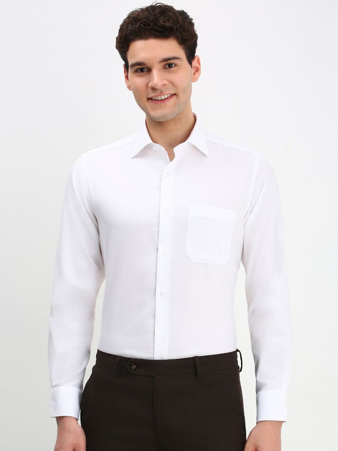 

Allen Solly Sport Men Cotton Regular Fit Formal Shirt, White