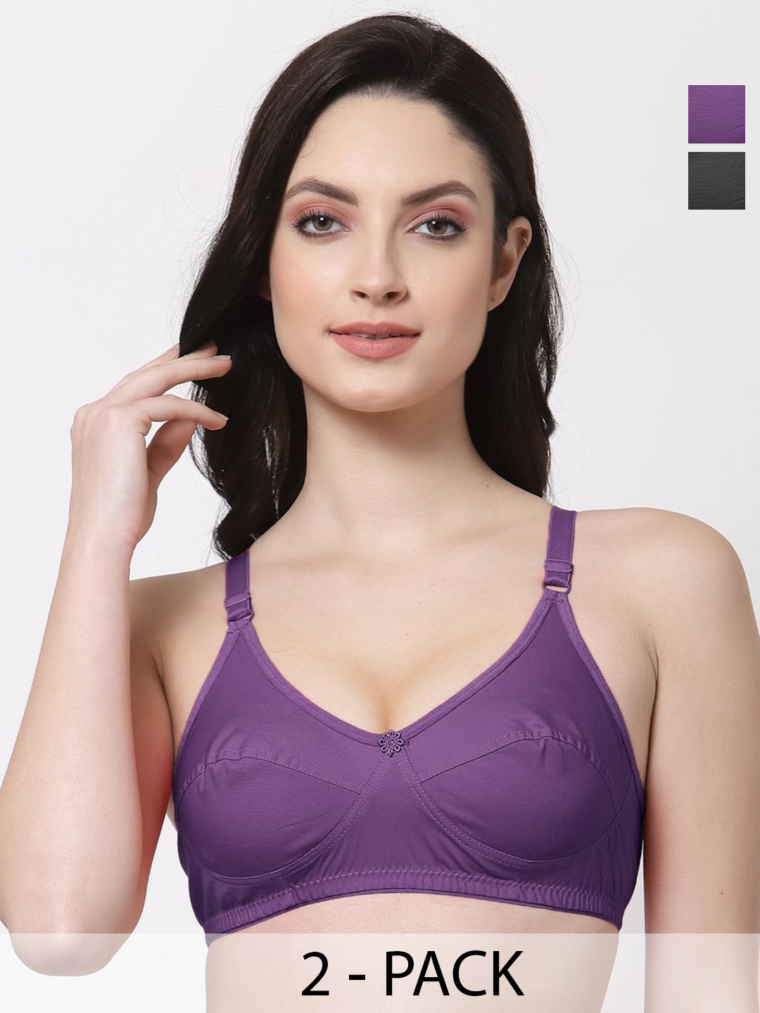 

SHYAM SONS FLAIR Bra Full Coverage, Purple