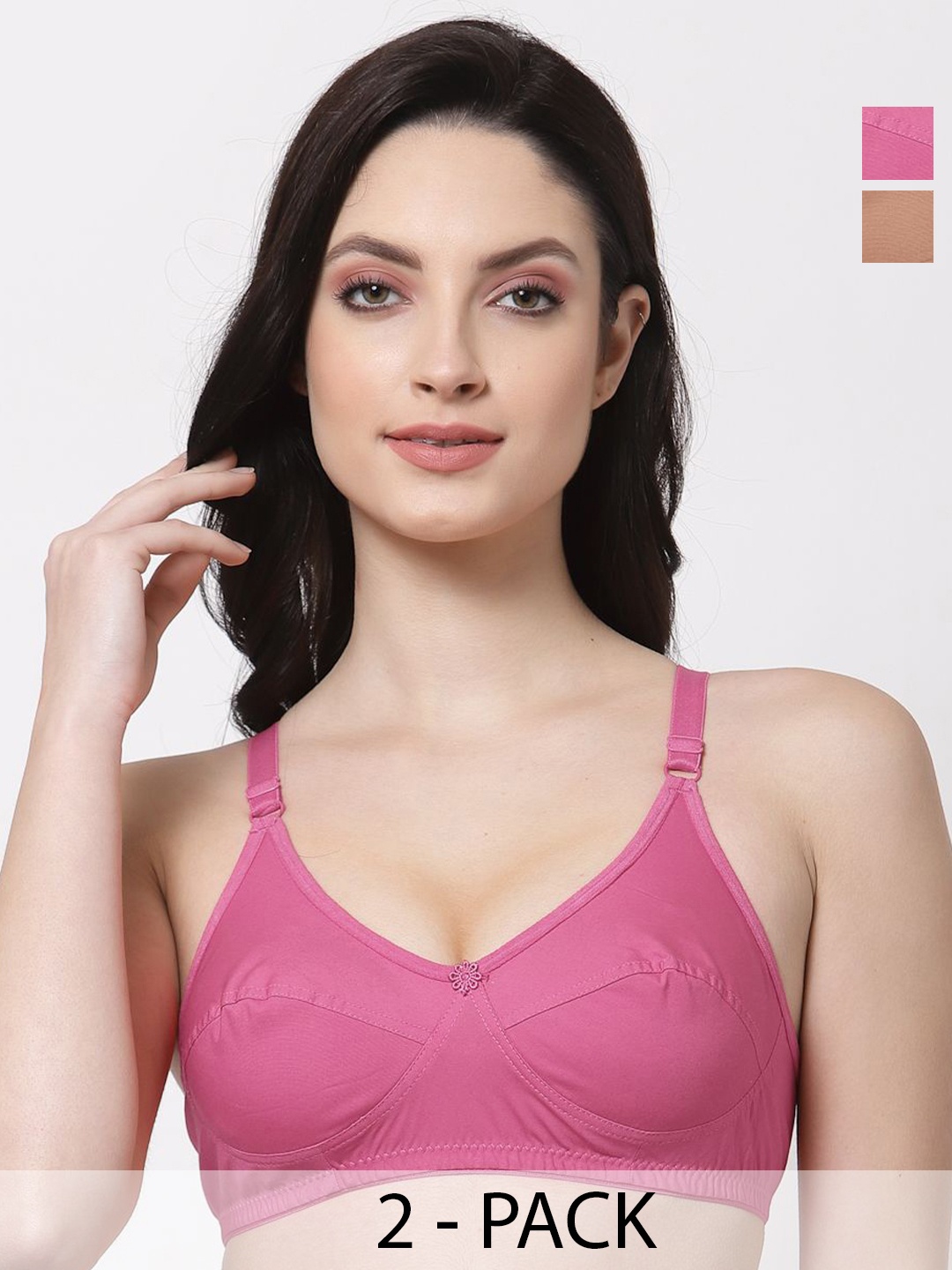 

SHYAM SONS FLAIR Bra Full Coverage, Pink