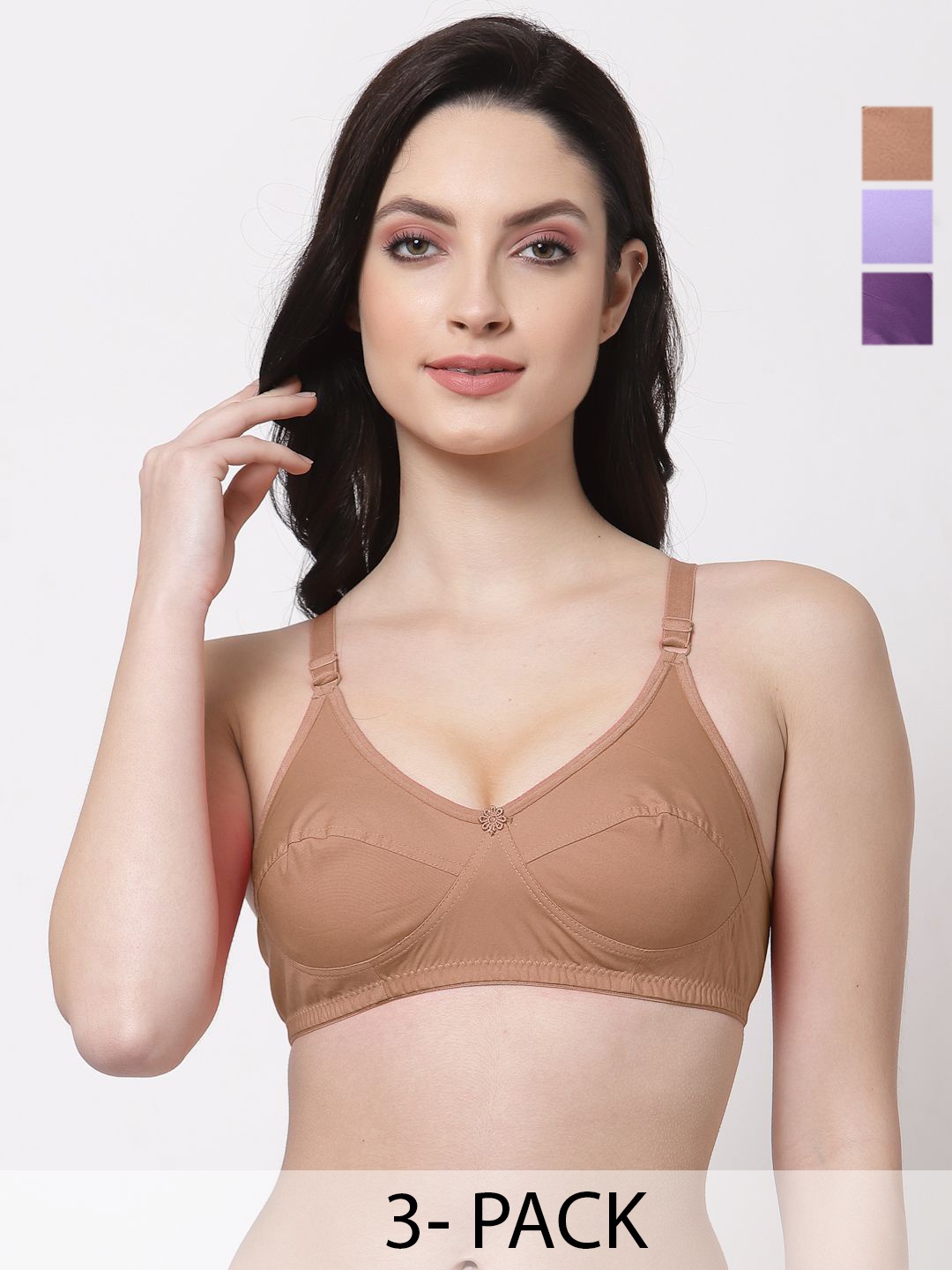 

SHYAM SONS FLAIR Bra Full Coverage, Purple