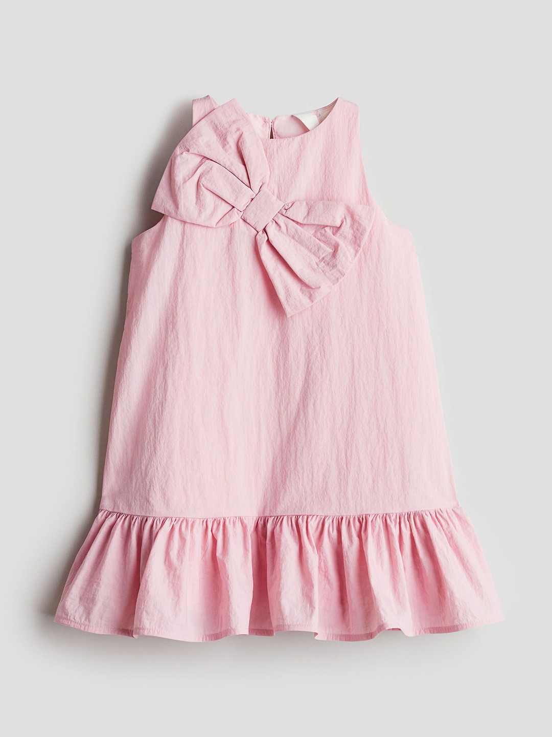 

H&M Girls Dress With Bow, Pink