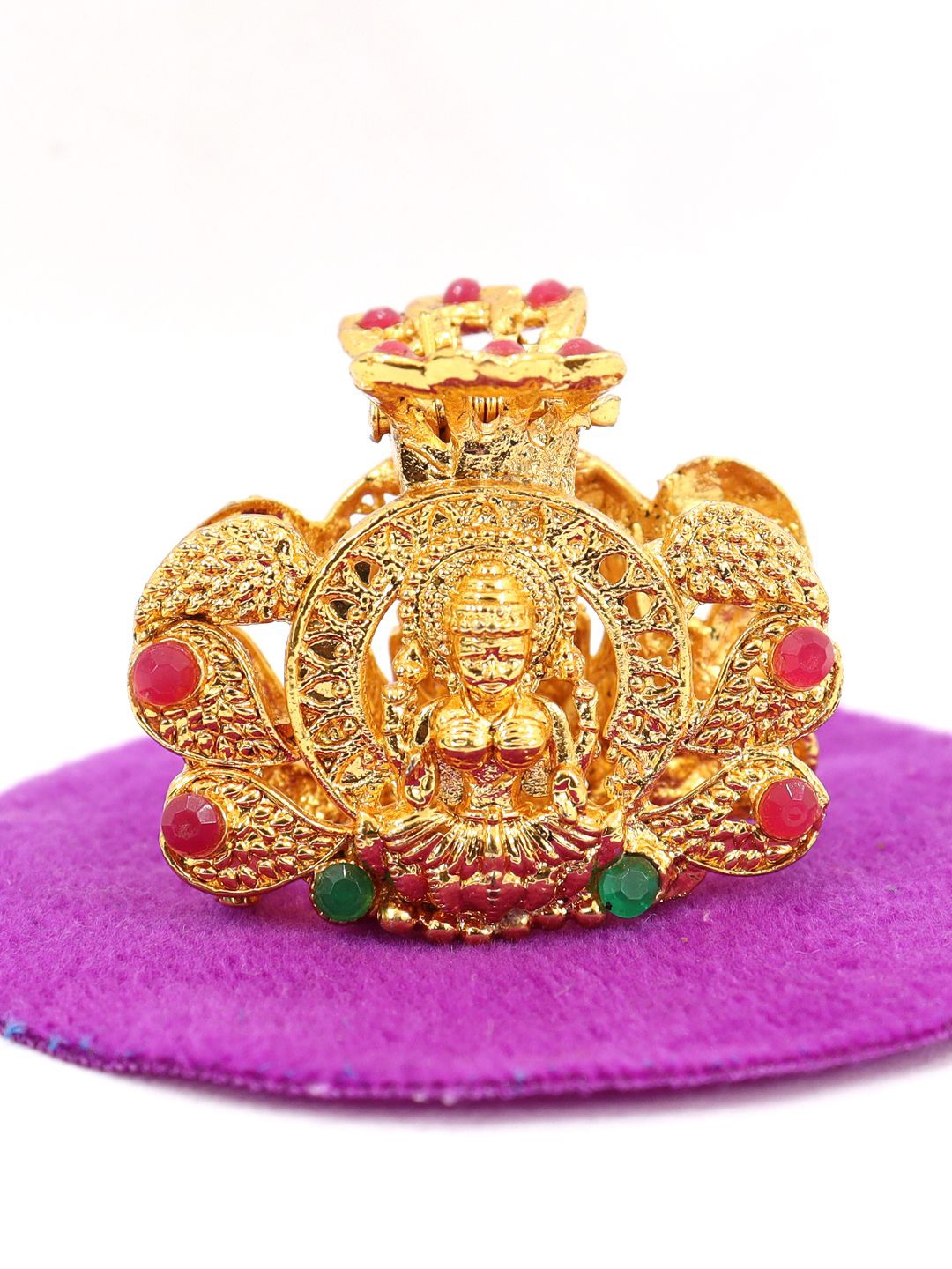 

VAGHBHATT Women Embellished Claw Clip, Yellow