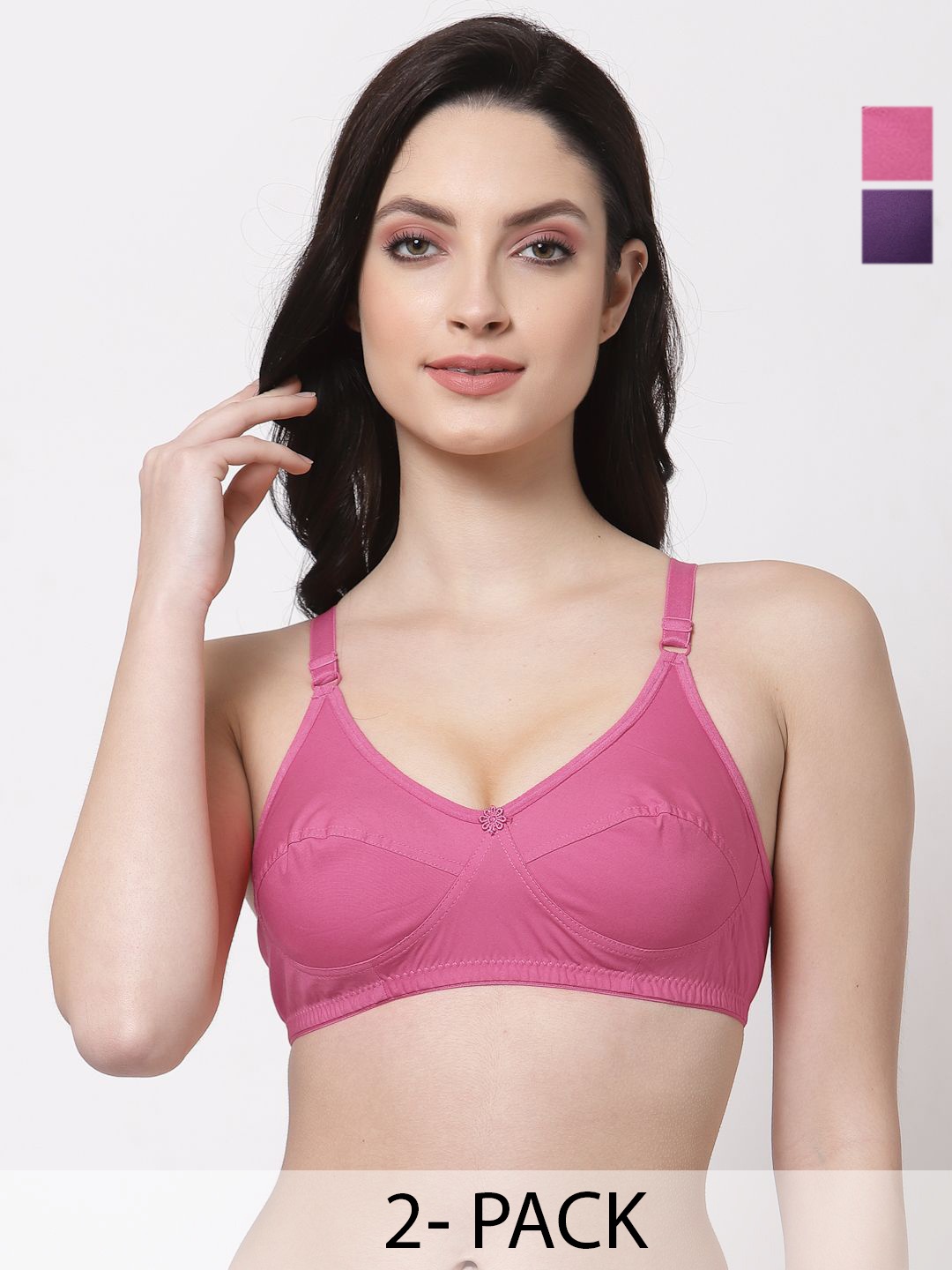 

SHYAM SONS FLAIR Bra Full Coverage, Purple