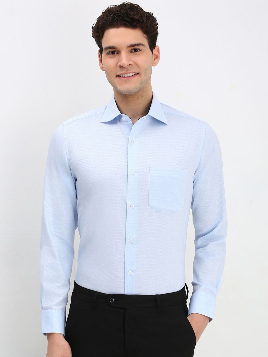 

Allen Solly Sport Men Cotton Formal Shirt, Blue