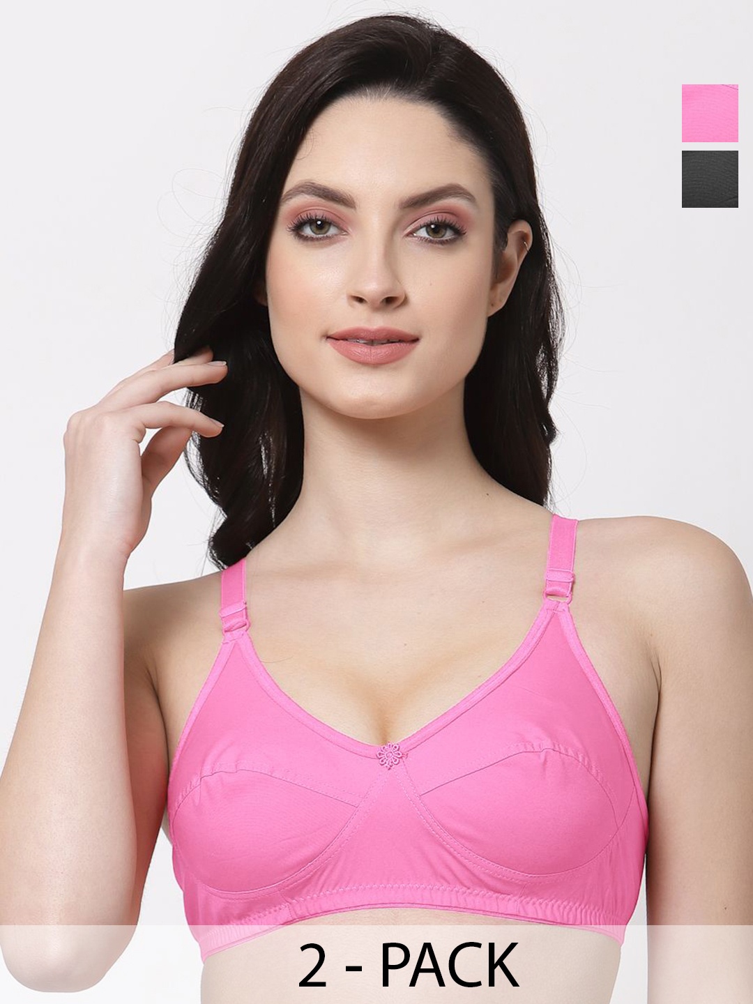 

SHYAM SONS FLAIR Bra Full Coverage, Pink