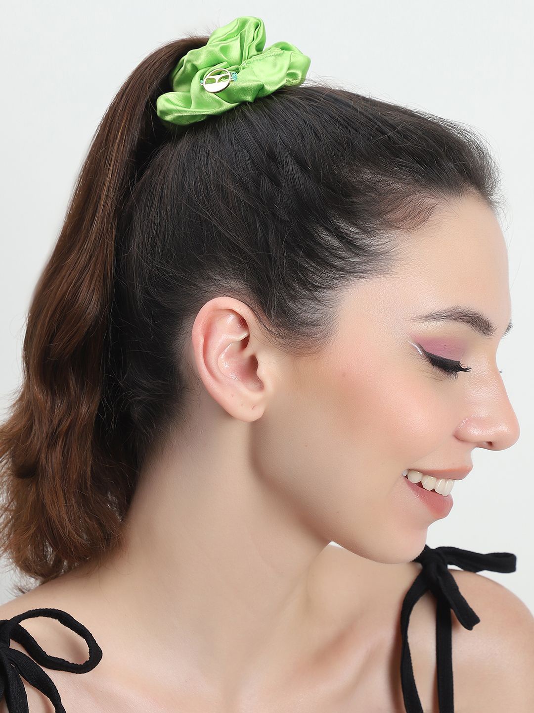 

ELLE Women Ponytail Holder, Green