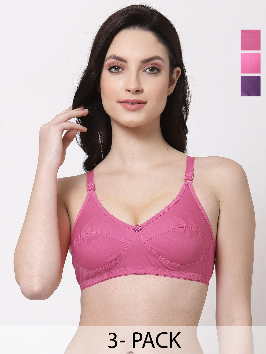 

SHYAM SONS FLAIR Bra Full Coverage, Purple