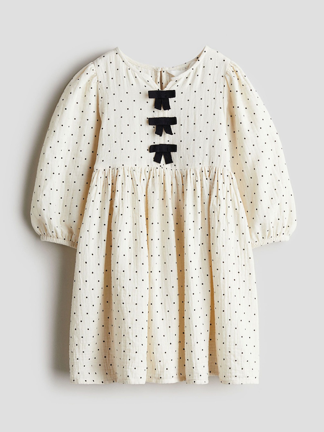 

H&M Girls Muslin Dress, White