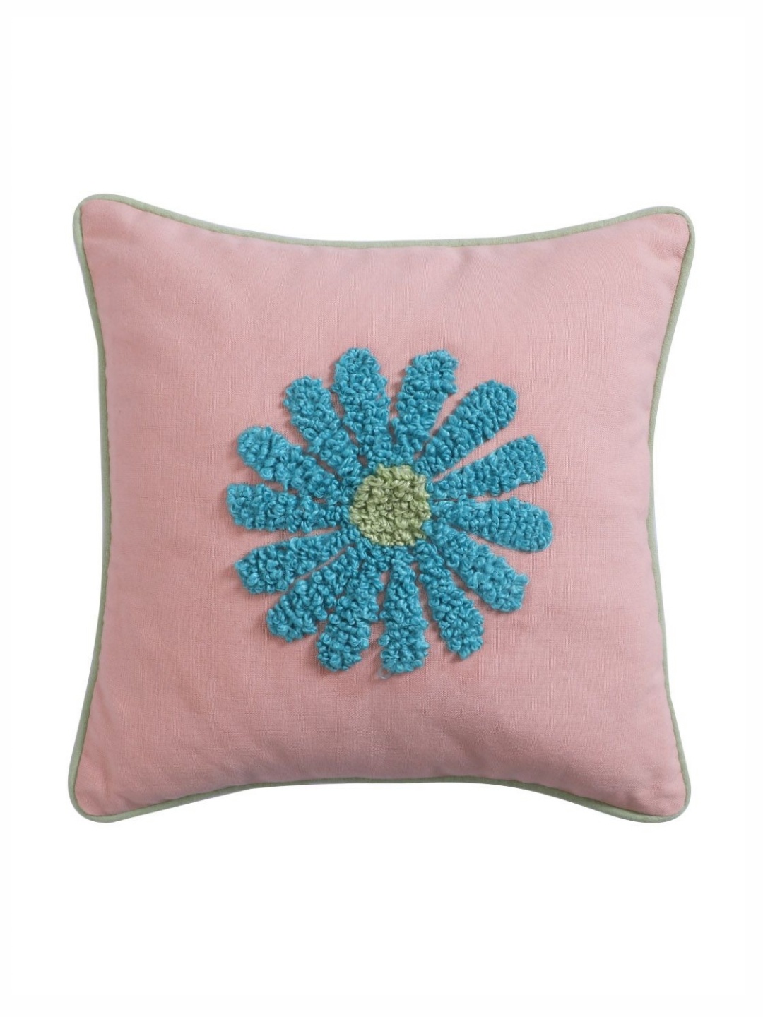 

Jamio Firati Pink & Purple 4 Pieces Embroidered Square Cushion Covers