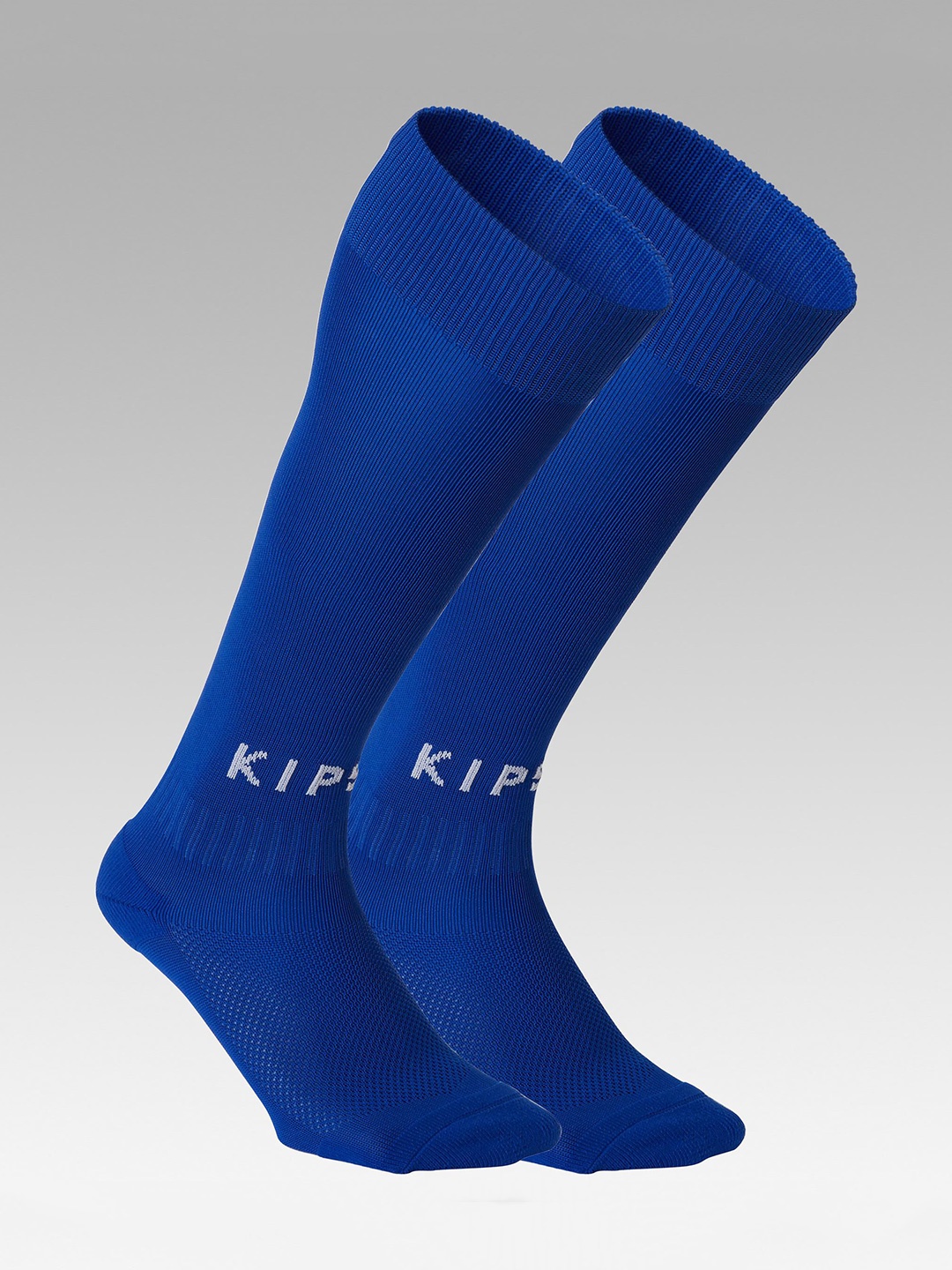 

Kipsta By Decathlon Kids Blue Essential Football High Socks