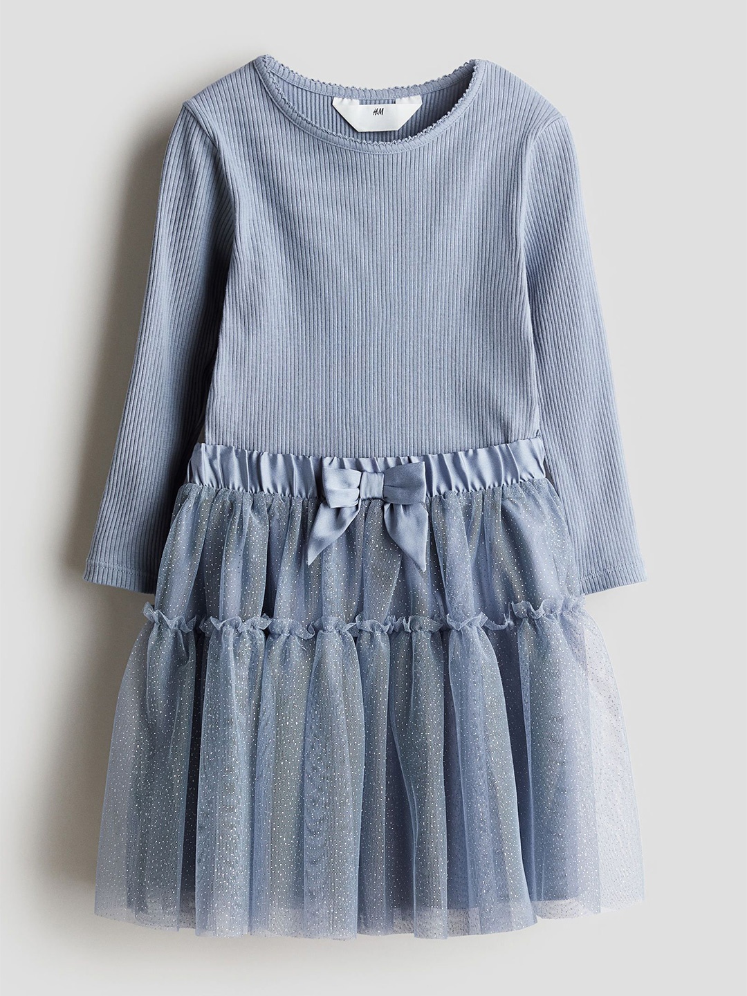 

H&M Girls Top with Skirt, Blue