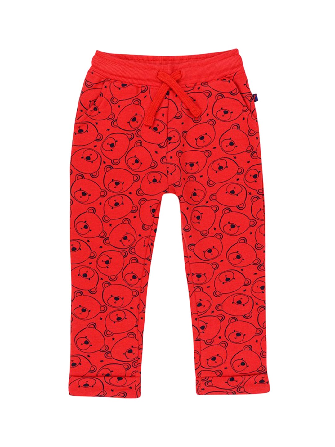 

H By Hamleys Boys Printed Smart Easy Wash Heritage Joggers Trousers, Red