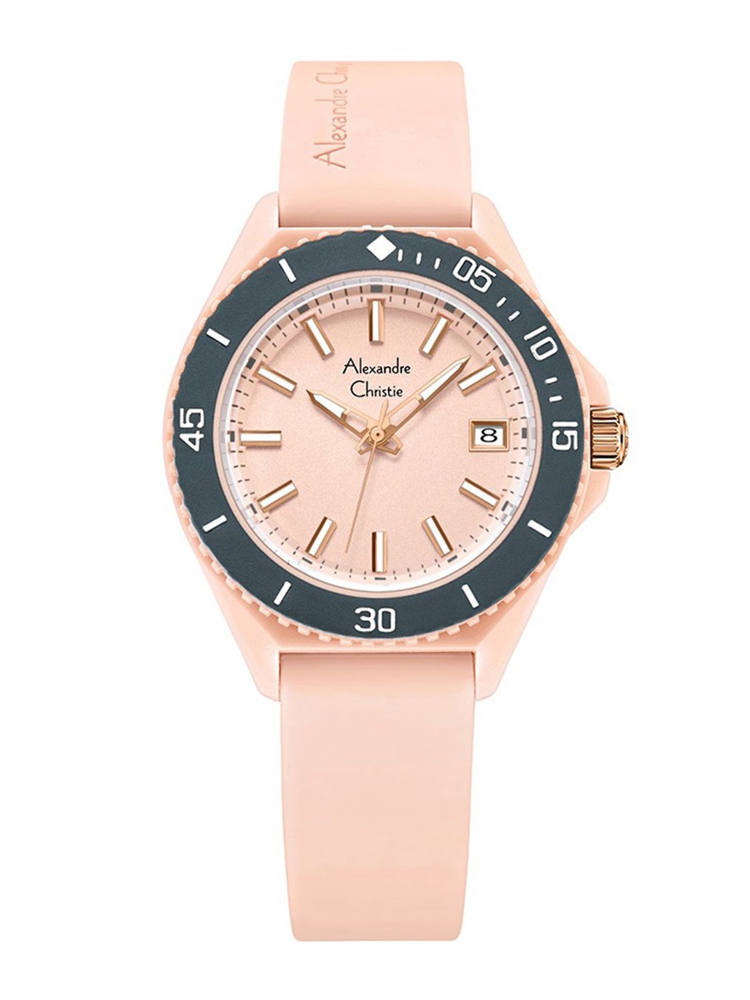 

Alexandre Christie Women Dial & Straps Analogue Watch 2B34LDRRGPNGR, Pink