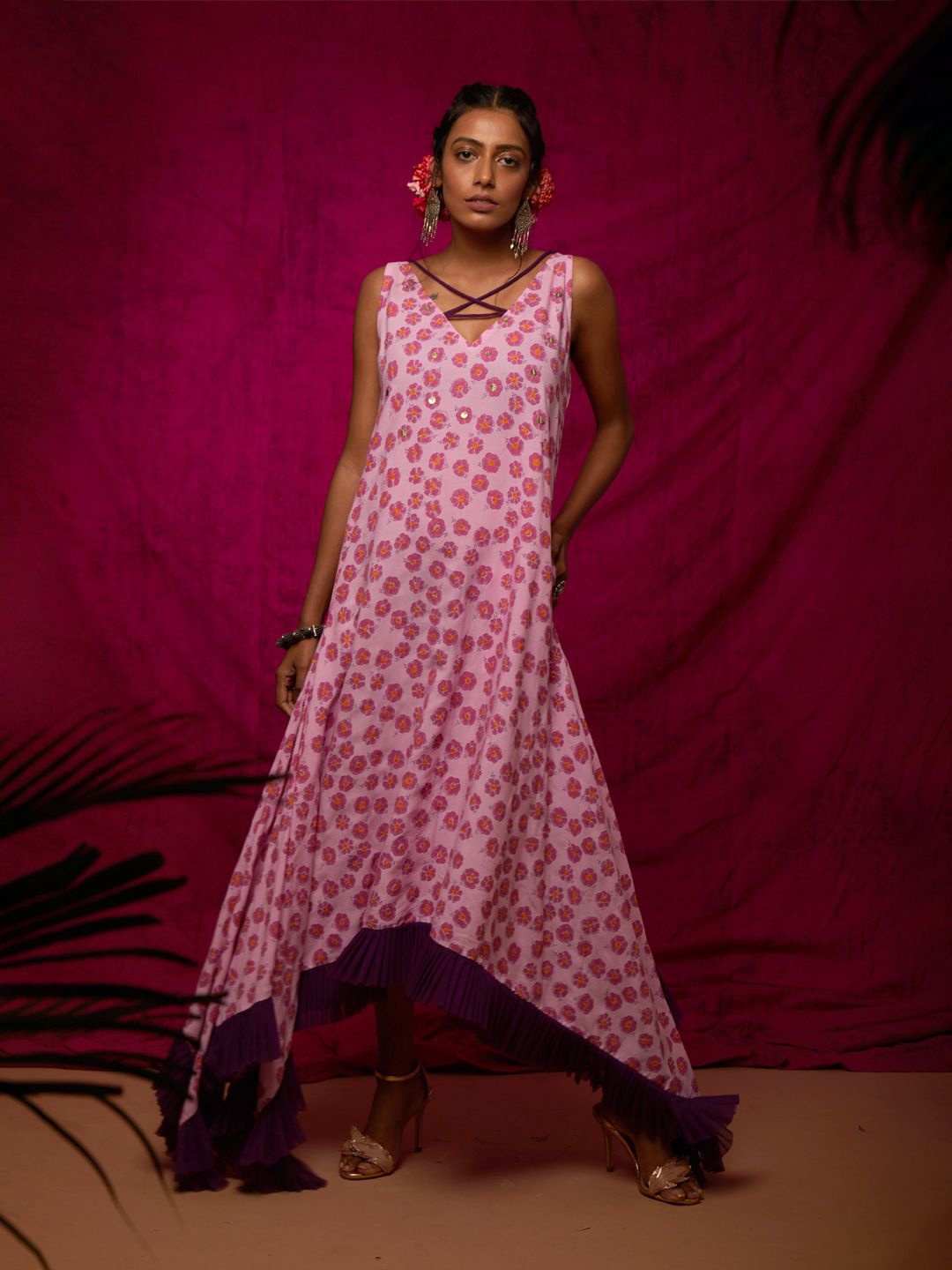 

Aapro Maxi Dress, Pink