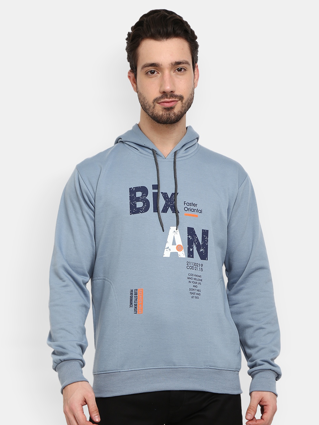 

V-Mart Men Blue Sweatshirt