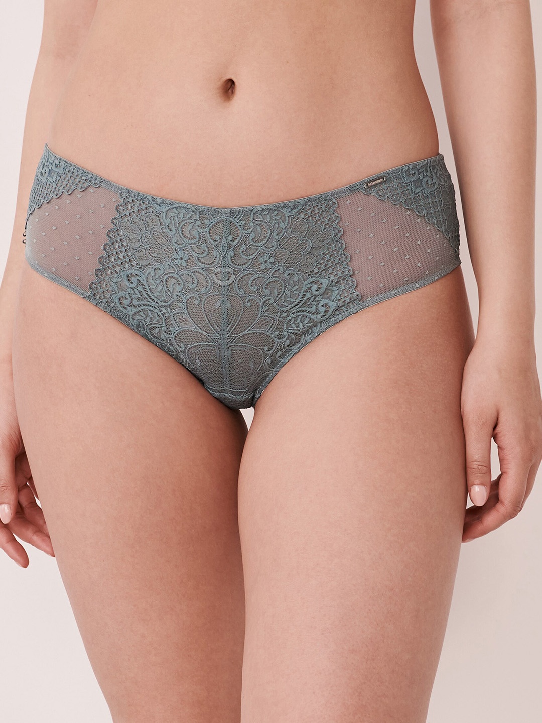 

La Vie en Rose Women Blue Printed Hipster Briefs