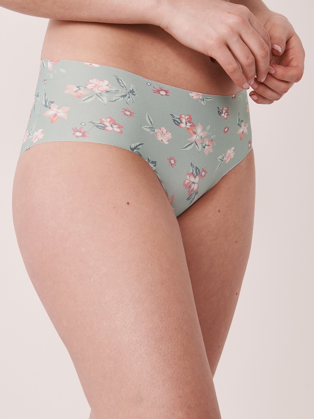 

La Vie en Rose Women Green Printed Hipster Briefs