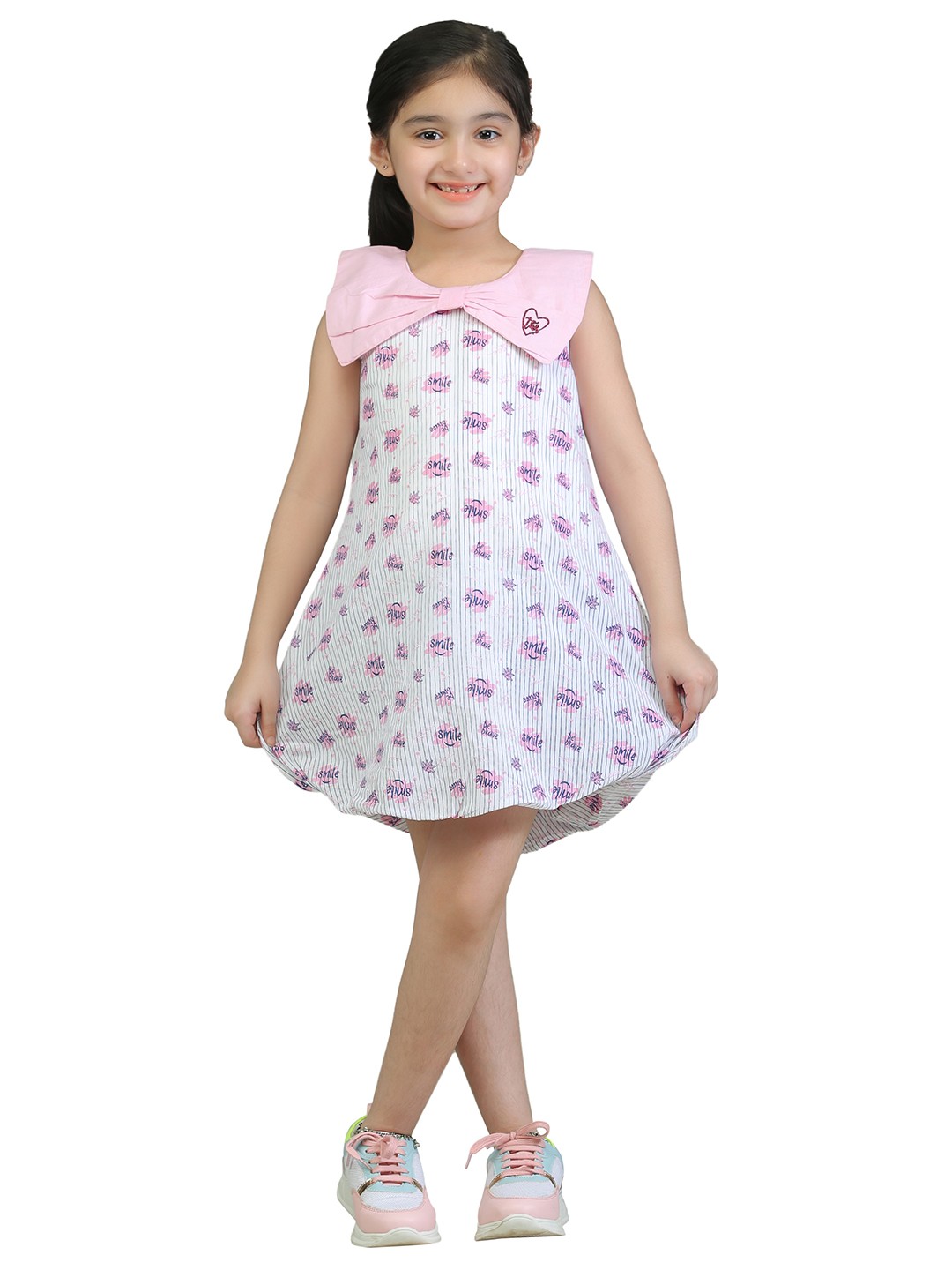 

toothless Girls White A-Line Dress