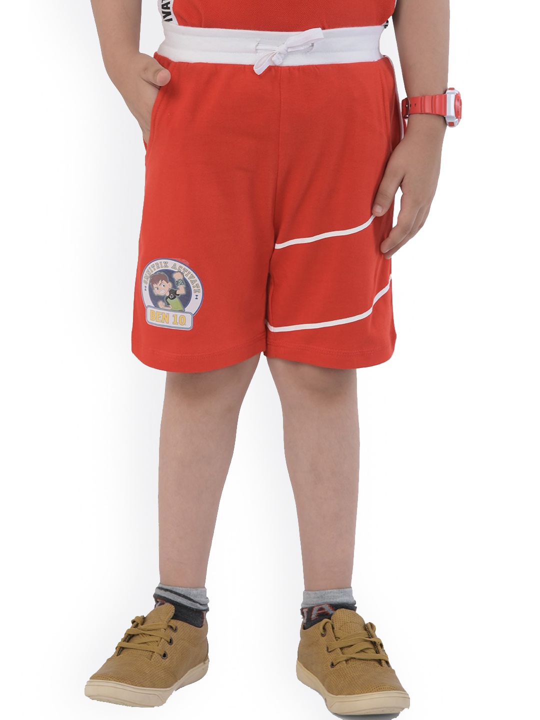 

toothless Boys Red Ben 10 Shorts