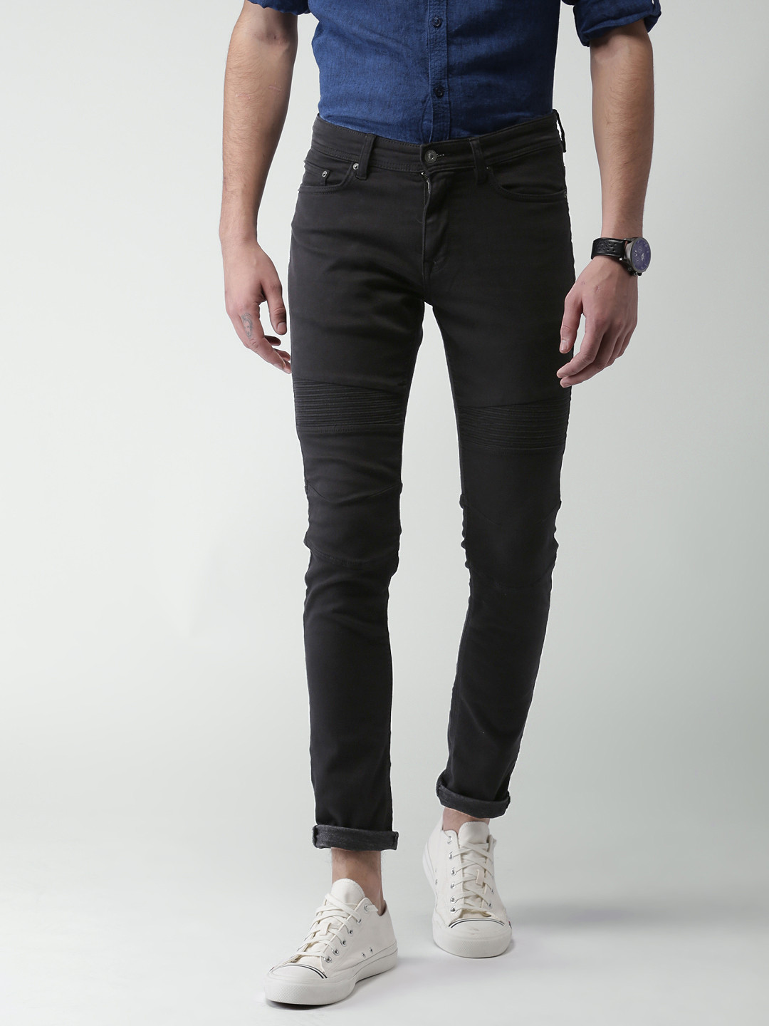 

Celio Men Black Slim Fit Mid-Rise Clean Look Jeans